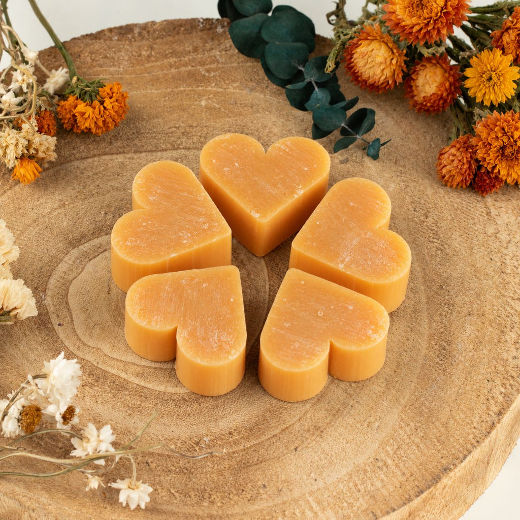 Heart Guest Soap - Orange & Warm Ginger