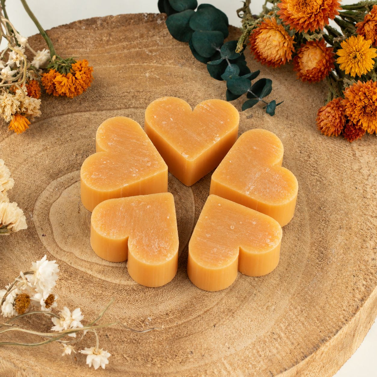 Heart Guest Soap - Orange & Warm Ginger