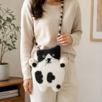 Stacy the Flat Cat Felted Bag