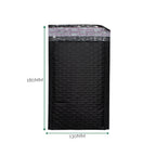 Black Poly Bubble Envelope (130x180+40mm)