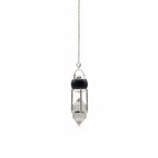 Shadow Seer - Double Power Pendulum - Obsidian Globe - Clear Quartz Double Terminated