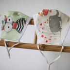 Reusable Fashion Face Mask - Love Elephants (Adult)