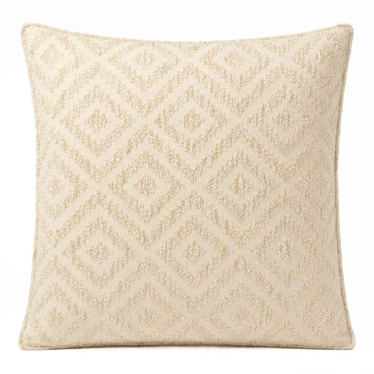 Classic Cushion Cover - Neutral Geo Creme - 60x60cm - Jumbo Style