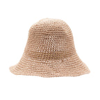 Nomad Sari Floppy Straw Sun Hat - Rose Blush