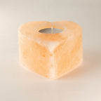 Salt Candle Holder - Med Heart