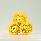 Set of 3 Soap Flower Heart Box - Spring Roses