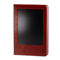 A5 Intention Note Book - LCD Wipe Screen - Red Leather Effect - 80 Leafs