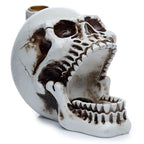 Skull with Open Mouth Backflow Incense Burner