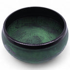 Extra Loud - Mushroom Singing Bowl - Moss Green (23x10.5cm, 1.3kg)
