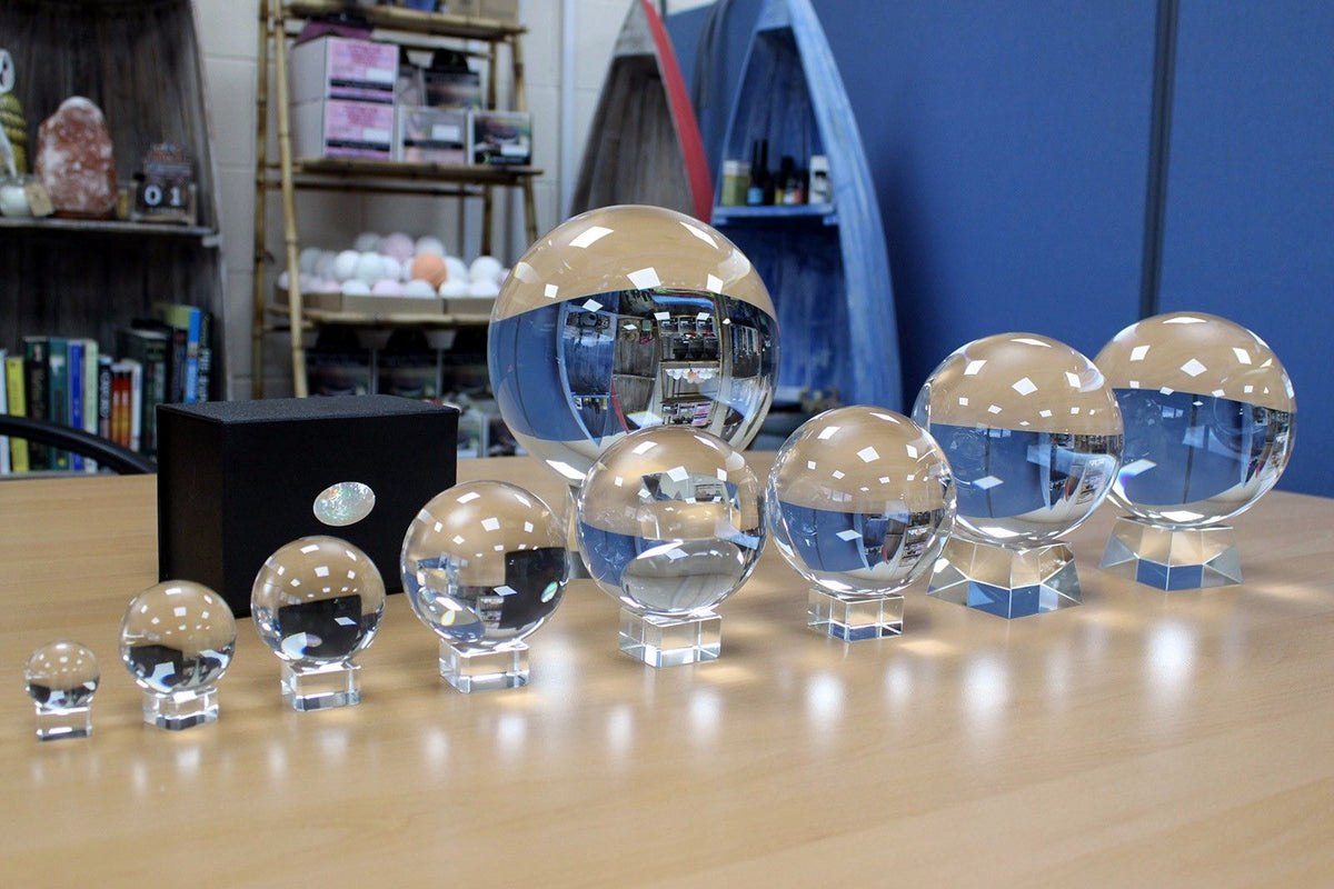 Crystal Ball on Stand 30mm - Gemstones & Crystals | Hearth & Amble