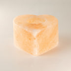 Salt Candle Holder - Med Heart