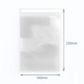 Poly-Prop Bags 160x250mm Reseal
