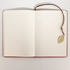 A5 Intention Note Book - LCD Wipe Screen - Red Leather Effect - 80 Leafs