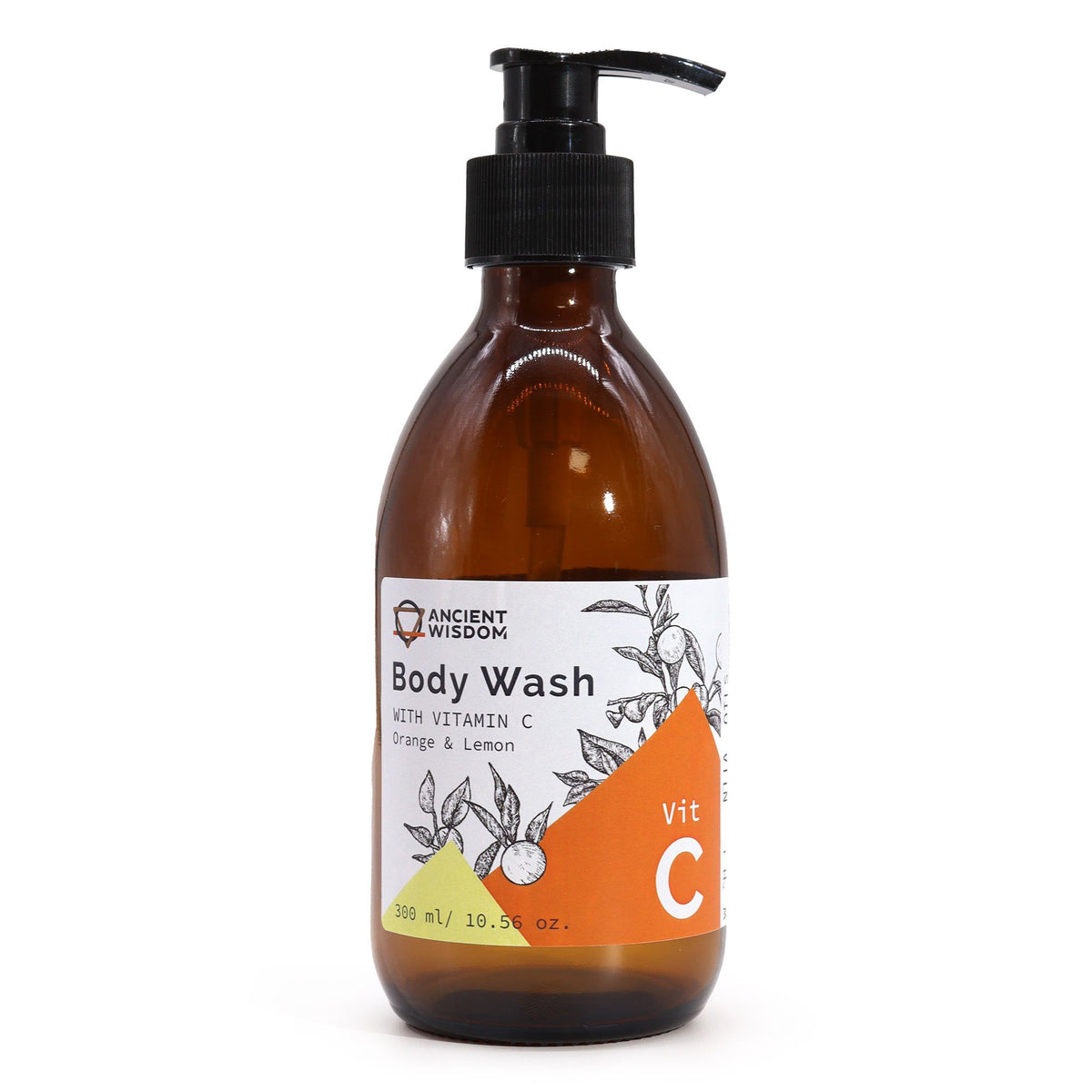 Aromatherapy Body Wash with Vitamin C â€“ Orange & Lemon