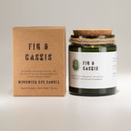 Greenman Woodwick Soy Candle - Fig & Cassis