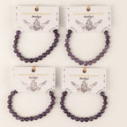 Petite Power Bracelet (17cmx6mm) - Amethyst