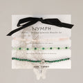 Nymph Spirit Gemstone Bracelet Set - Forest Spirit