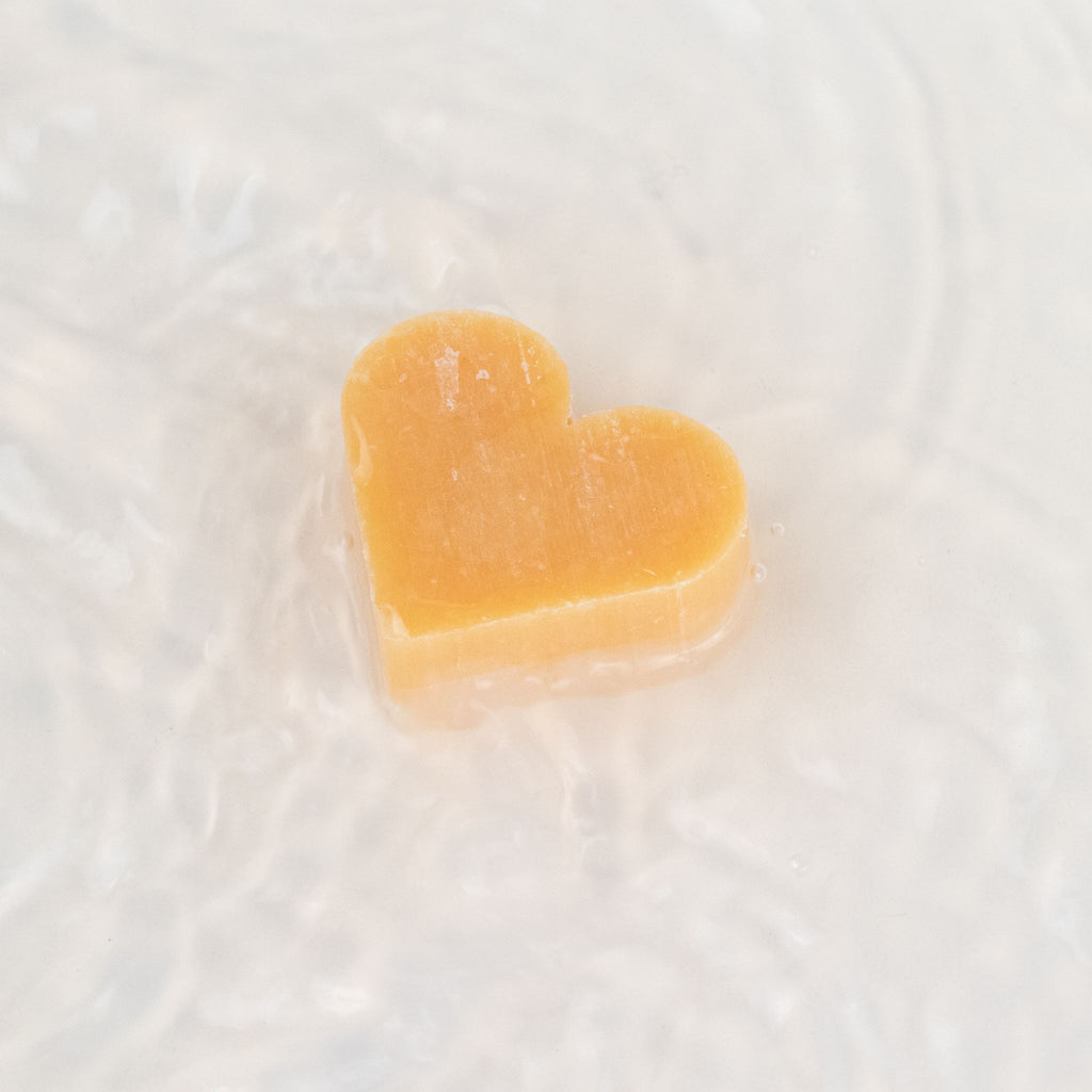 Heart Guest Soap - Orange & Warm Ginger