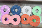 Number "8" - Assorted Colours - 15cm