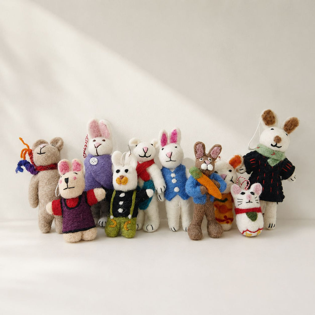 Felt Handbag Charms - Mixed Selection (Mini Cute)