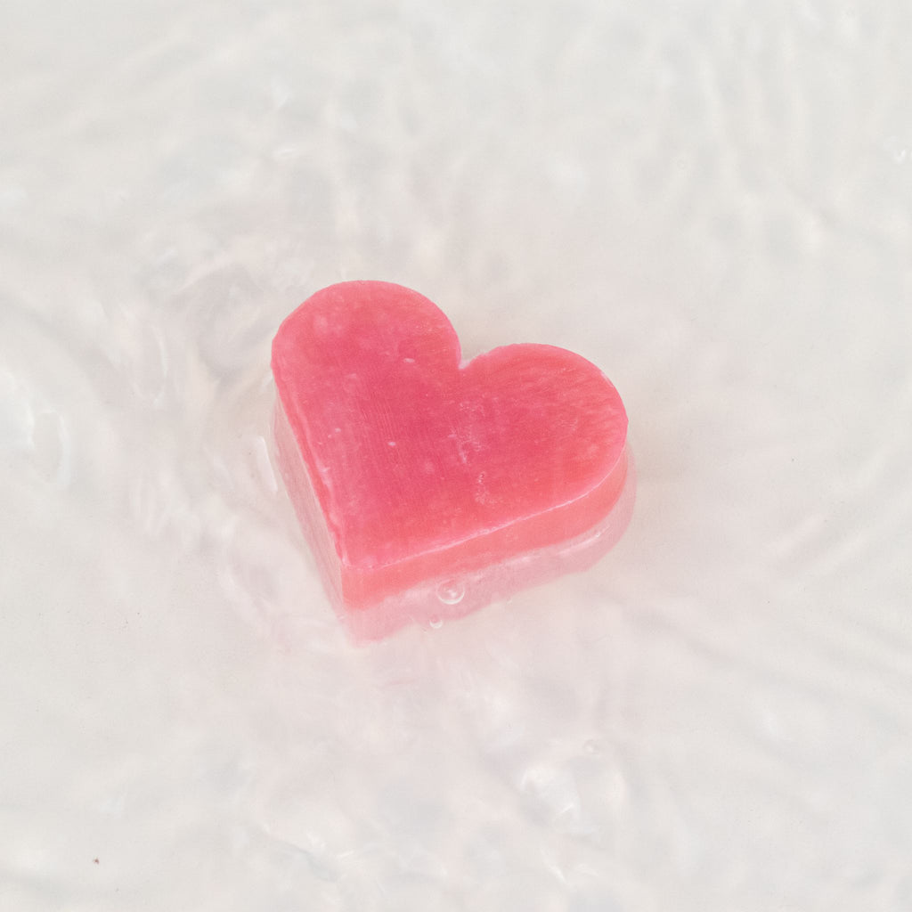 Heart Guest Soap - Wild Rose