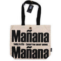 Iconic Classic Tote Bag - MaÃ±ana MaÃ±ana - Natural 10oz