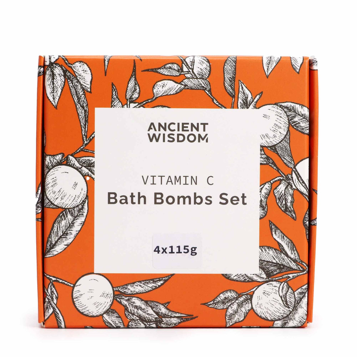 Set of 4 Vitamin C Bath Bombs - Aromatherapy Quartet - Bath Bombs | Hearth & Amble