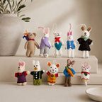 Felt Handbag Charms - Mixed Selection (Mini Cute)