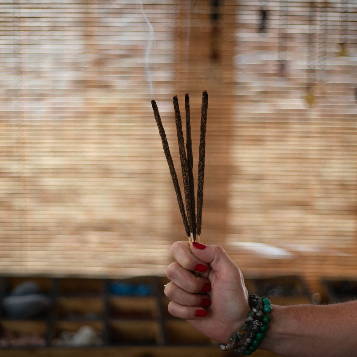 Banjara Cristal Gemas Incense Sticks - Smoky Quartz Sandalwood
