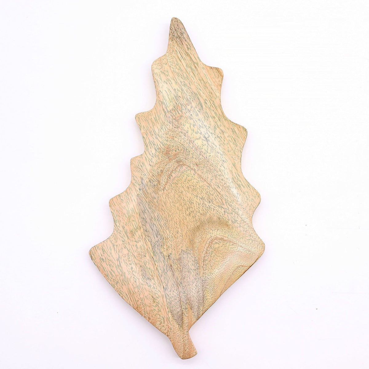Lost in the Forrest - Enamel Leaf Wooden Bowl - 33x17cm - Lost in the Forest - Wooden Decorations & Bowls | Hearth & Amble