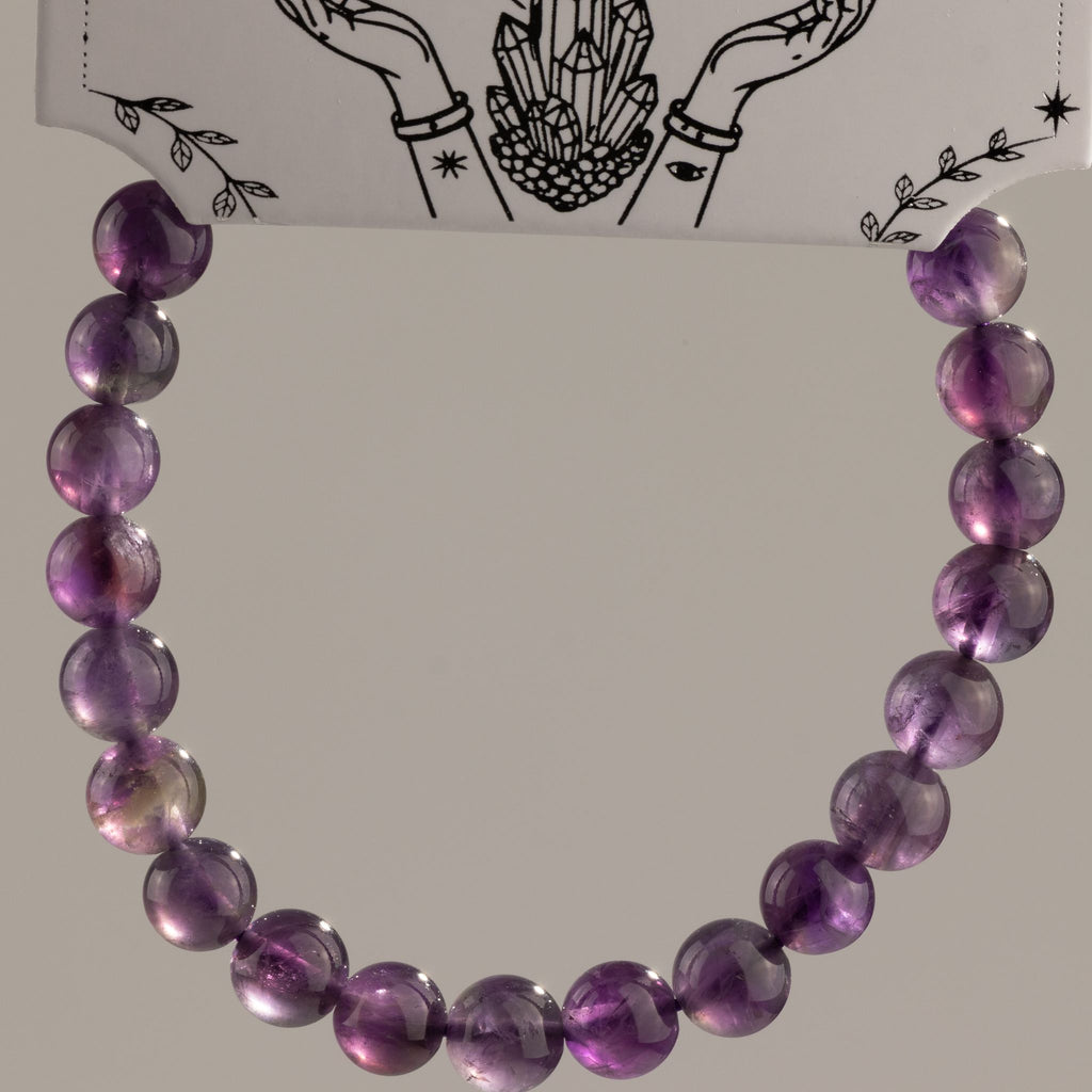 Petite Power Bracelet (17cmx6mm) - Amethyst