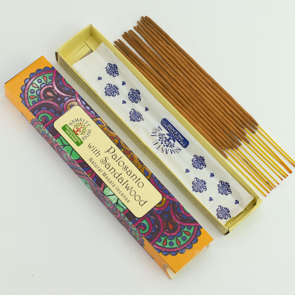 Namaste Mandala Masala Incense - Palo Santo with Sandalwood