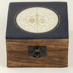 Small Enamelled Box -  Libra