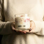 Agnes + Cat Botanical Soy Wax Candle - Lakeland Mocha