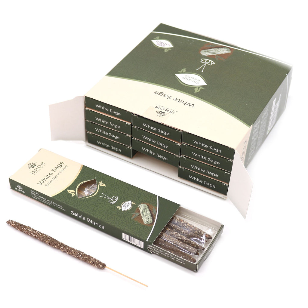 Ishom Smudge Incense - White Sage
