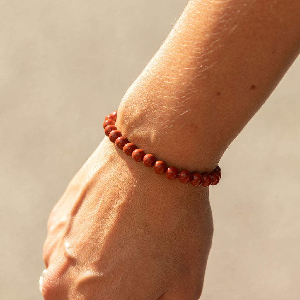 Petite Power Bracelet (17cmx6mm) - Carnelian