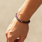 Petite Power Bracelet (17cmx6mm) - Amethyst