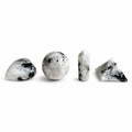Four Gemstone Shapes - Rainbow Moonstone