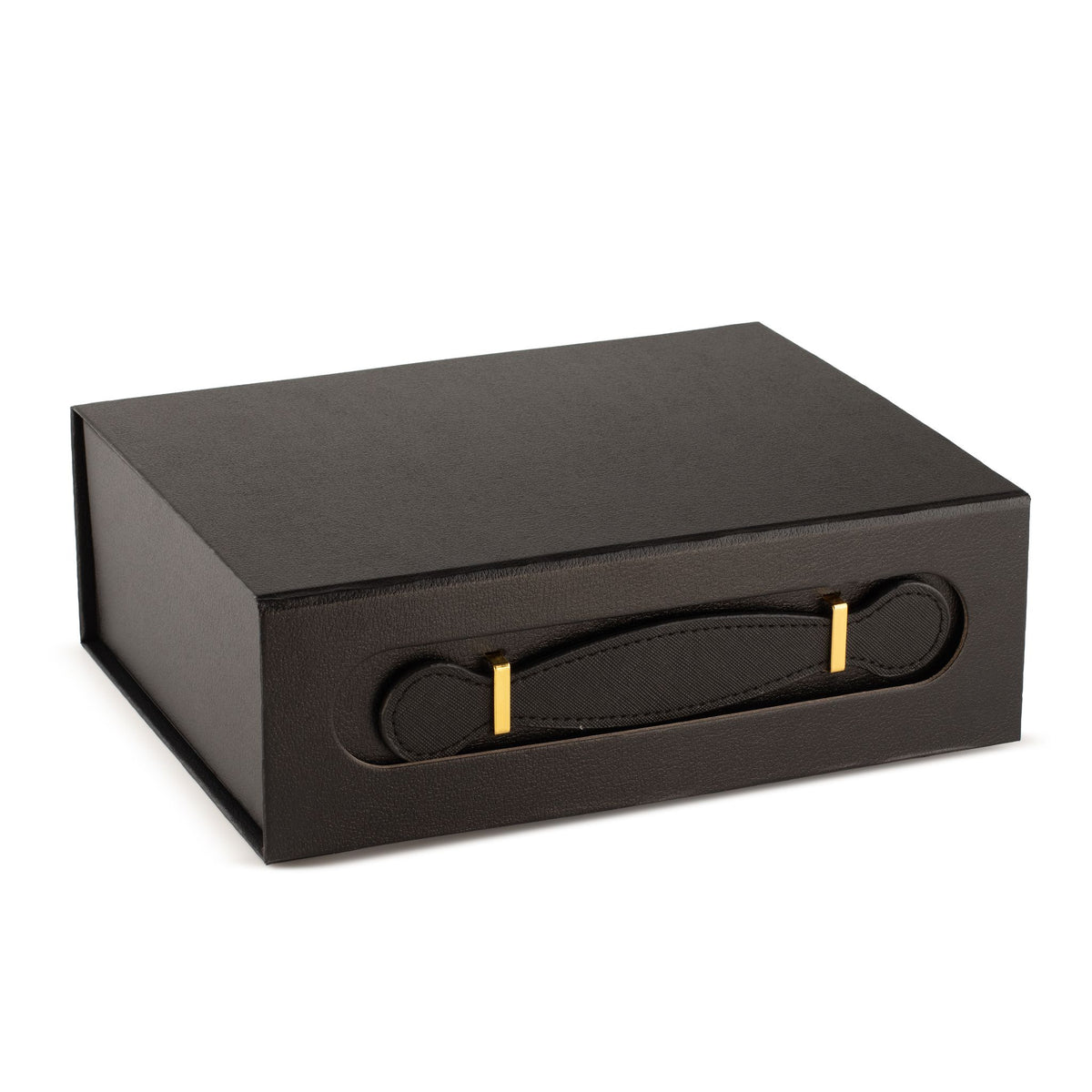 Flat Pack Gift Box - Med Hamper  (24x18.2x8cm) - Black