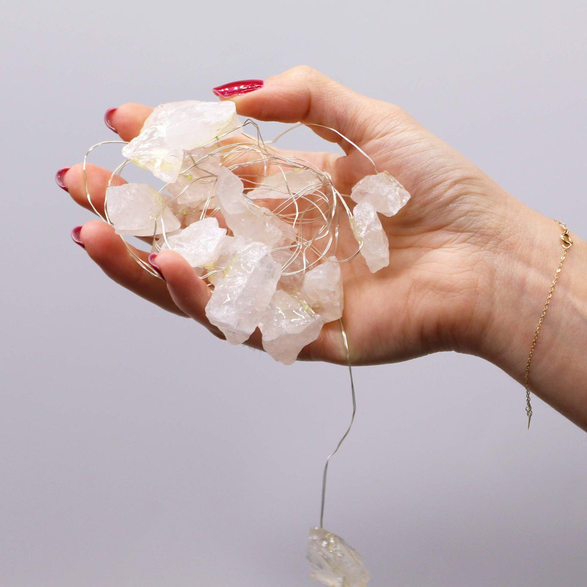 Gemstone Enchantment Lights - Rock Quartz - Gemstones & Crystals | Hearth & Amble