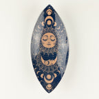 Enamel Incense Bowl - Aluminum - Pink Sun & Moon