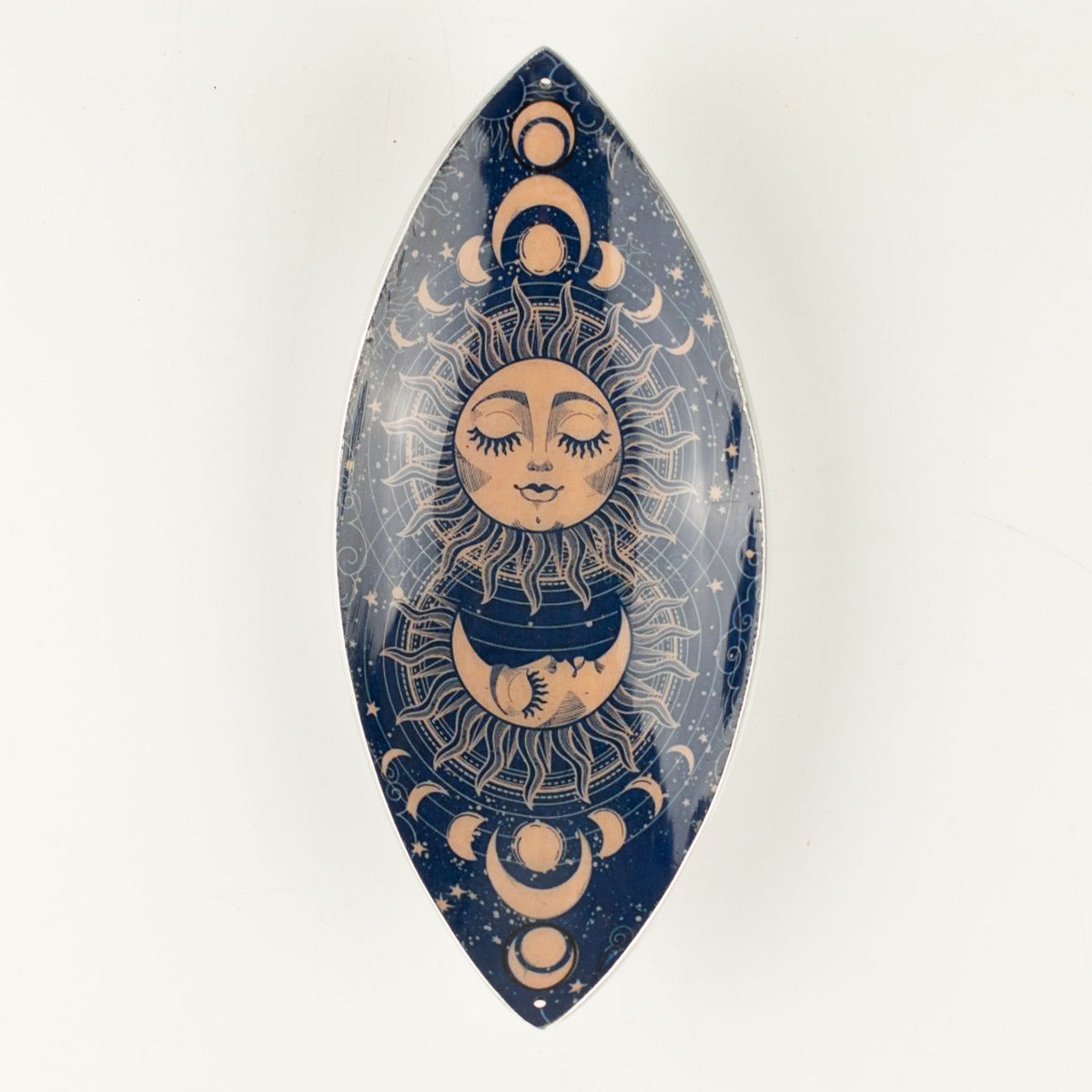 Enamel Incense Bowl - Aluminum - Pink Sun & Moon