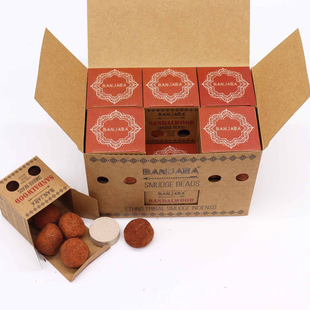 Banjara Smudge Beads - Sandalwood