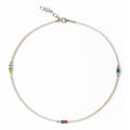 Nepalese Extra Fine Gem Necklace - Pearl & Cut Beads