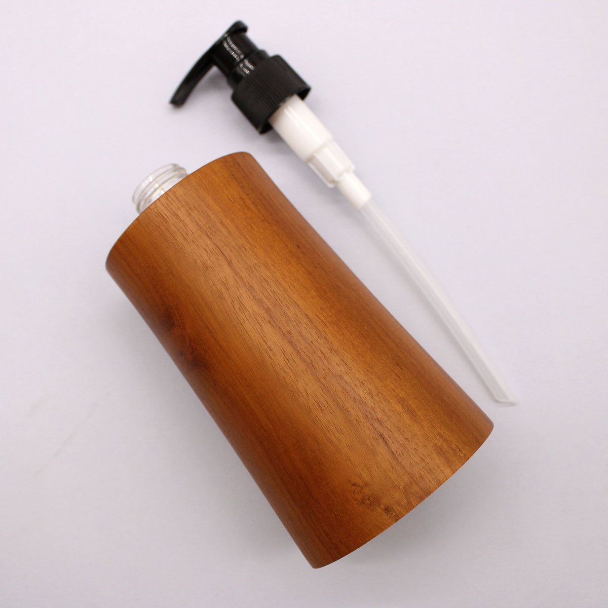 Natural Teakwood Soap Dispenser - Taper - Soaps | Hearth & Amble