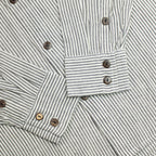 Nomad Sari Grandad Shirt - Grey Stone - Large