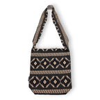 Nomad Sari Jacquard Natural Nomad Carryall Bags - Desert Loom
