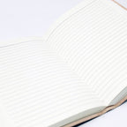 Leather Lapis Notebook (7x5")