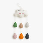 Handmade Felt Mobile - Mini Happy Clouds
