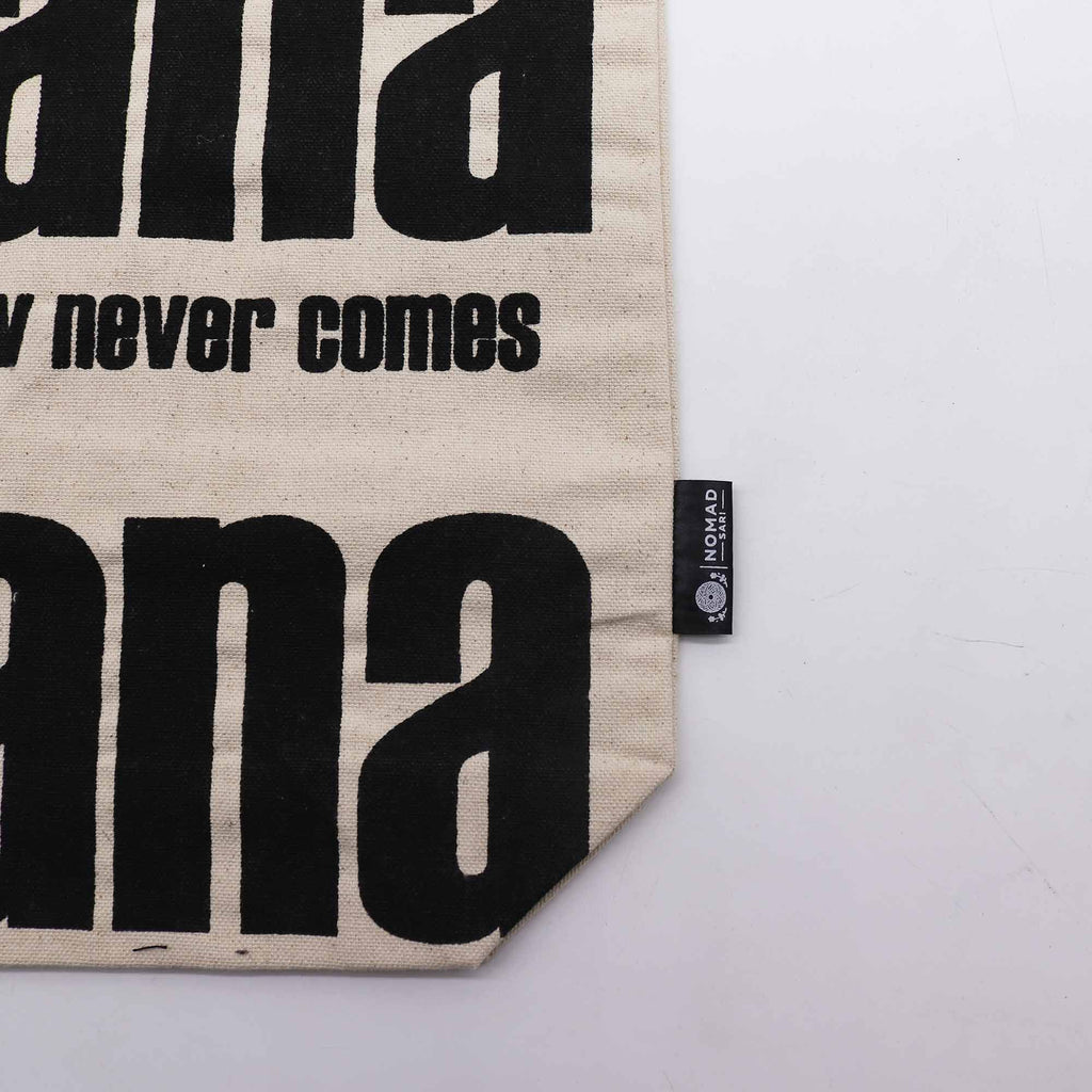Iconic Classic Tote Bag - MaÃ±ana MaÃ±ana - Natural 10oz
